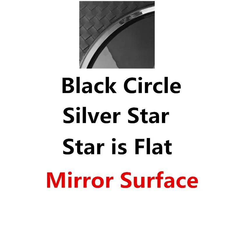 VRF2 Car Front Grille Emblem Star Badge Logo Chrome black Silver 3D Mirror Grid For For Mercedes Benz W205 W204 W213 W253 C300