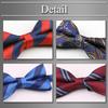 [Buzz Selection] Bow Tie, Striped, Business, Formal, Dress, Stylish, Men's NT017 (Green)