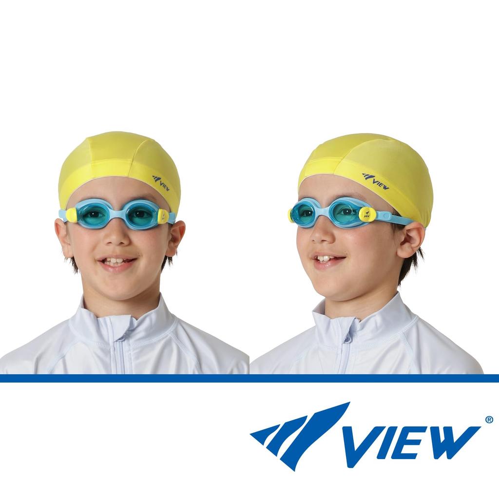 VIEW Swimming goggles, made in Japan, for children, 3 to