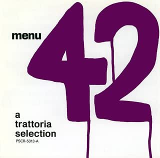 

CD VARIOUS - MENU 42-Trattoria Selection PSCR5313 Japan Music Others Used