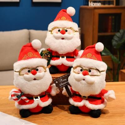 Pequenos Bonecos de Pelúcia do Papai Noel – Decorações e Presentes de Natal