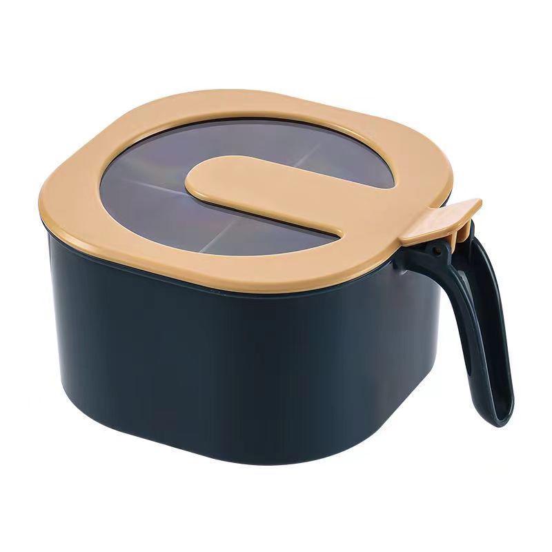 

Набор из четырех коробок для приправ с крышкой — влагонепроницаемое хранилище для кухонных специй и соли OPP Packaging