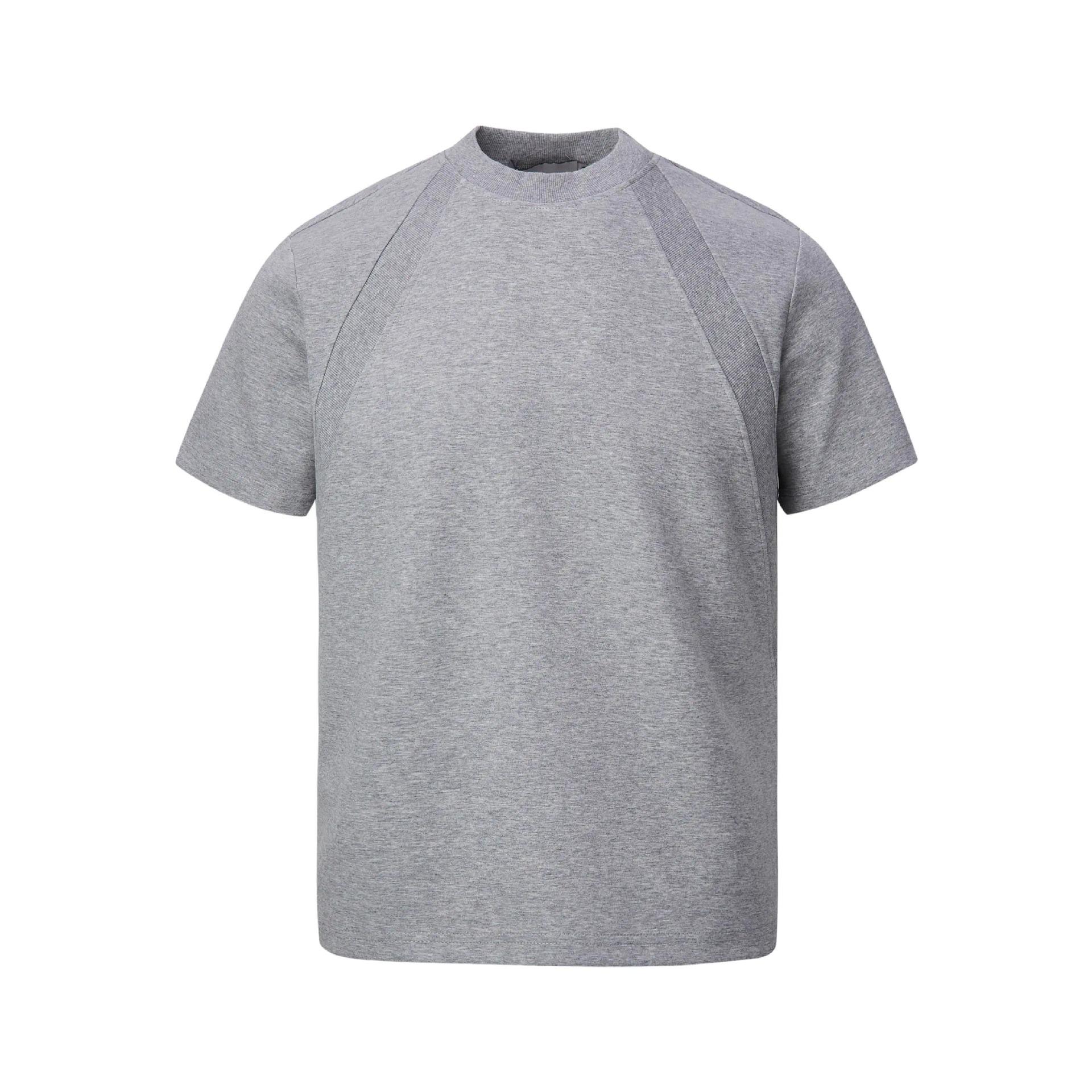 

Мужская футболка с коротким рукавом из космического хлопка 280 г, прямого кроя, в стиле cleanfit XL