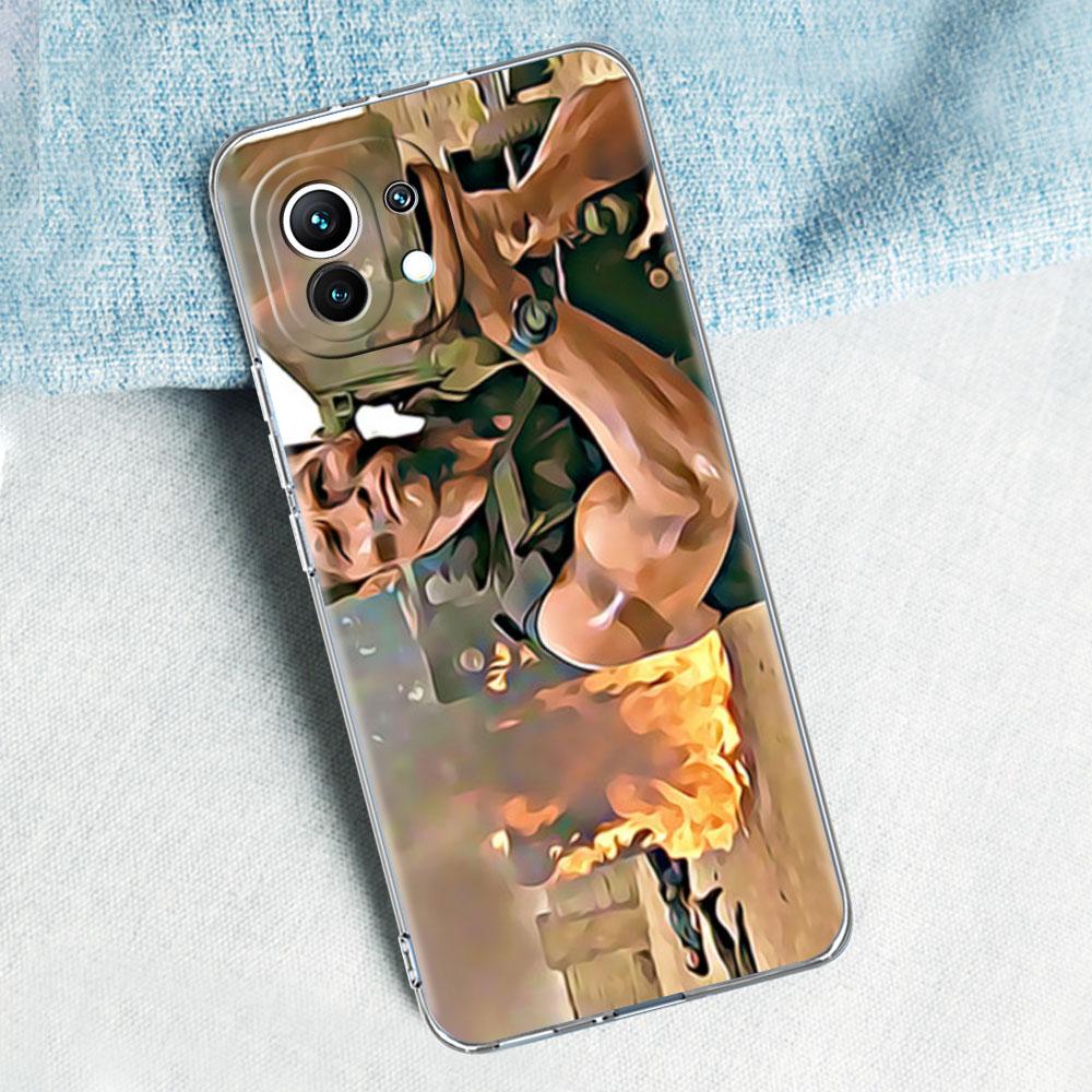 

Арнольд Шварценеггер фильм коммандос 1985 Капа для Xiaomi Mi 11 10T Note 10 Lite 9T 9 чехол Poco X3 NFC M3 F3 GT F2 Pro 5G чехол Mi 9