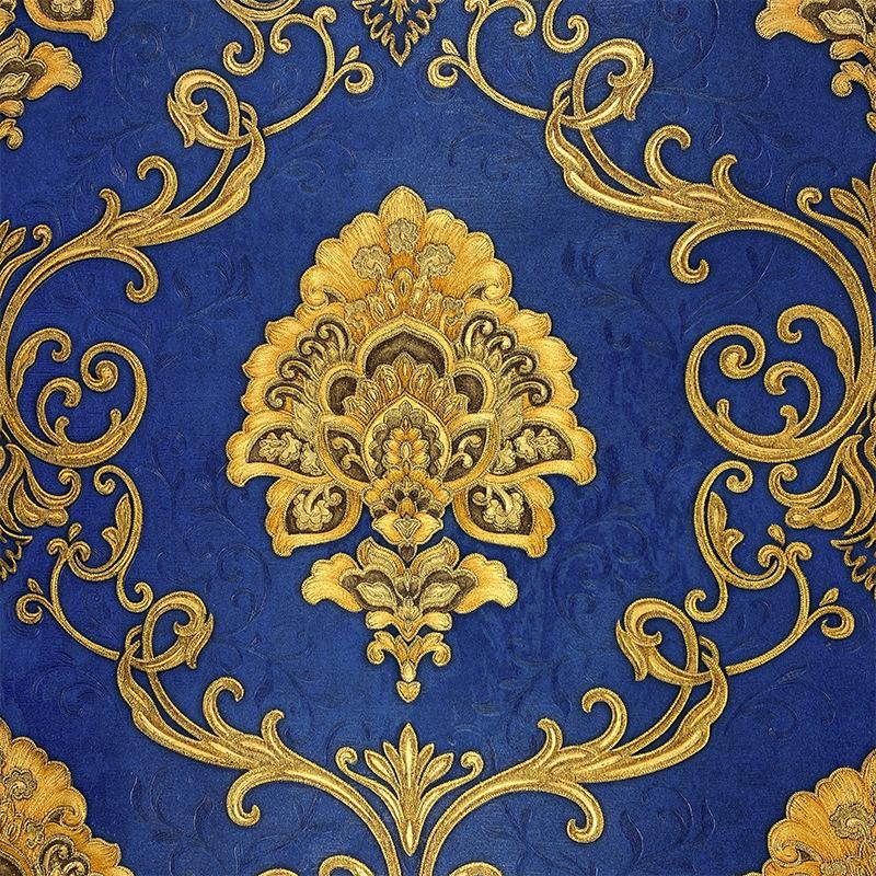 9 Style Luxury 3D Damask Vinyl Wallpaper Bedroom Living Room Red Floral Wallpapers Roll Ktv