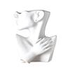 European-style Human Body Half-body Vase Silicone Mold Cement Plaster Mold Succulent Resin Tool for Making Flower Pot