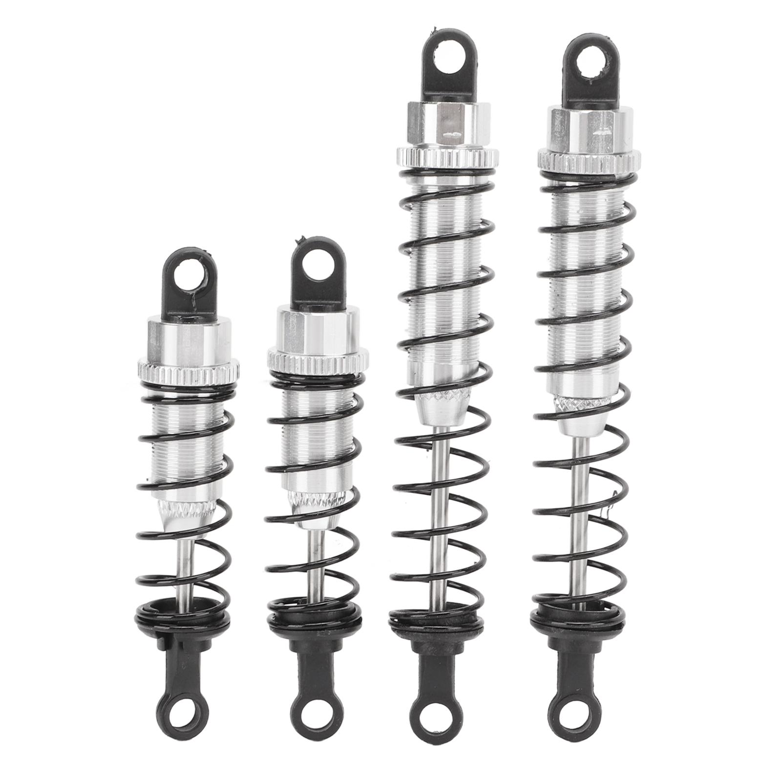 

RC Shocks Damper Front Rear Spring Shock Absorber Aluminum for WLtoys 12428 1 12 Model Vehicle срібний