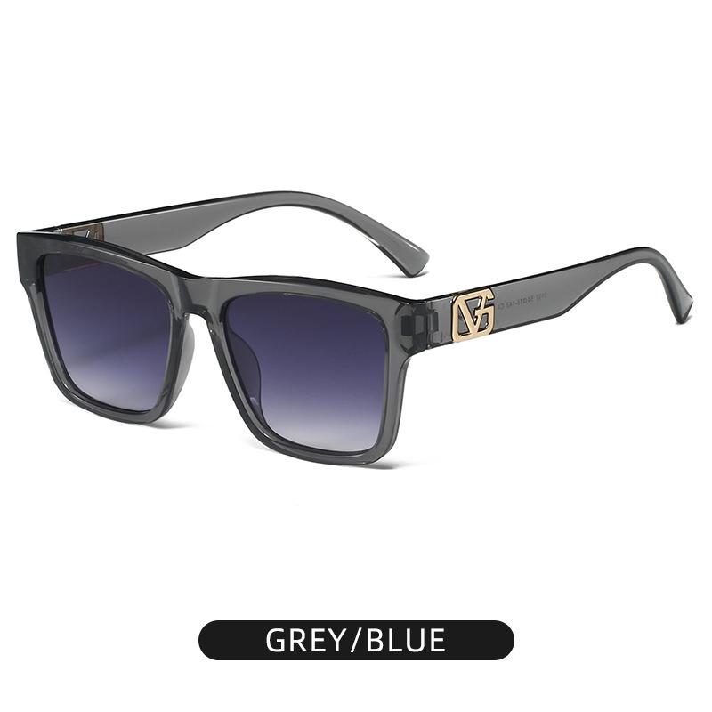 Xiaomi New Sunglasses Fashion Letters Decorative Square Frame Uv Sunglasses For Women 3197