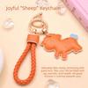 Cartoon Goat Pendant Wrist Strap Lamb Bag Charm Kawaii Goat Car Keychain  Year of The Horse