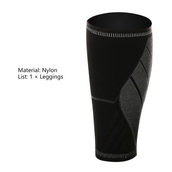 1Pc Shin Protector Soft Fabric Non-Slip Comfortable Breathable Tear Resistant Calf-Protector Skin-touch Shockproof