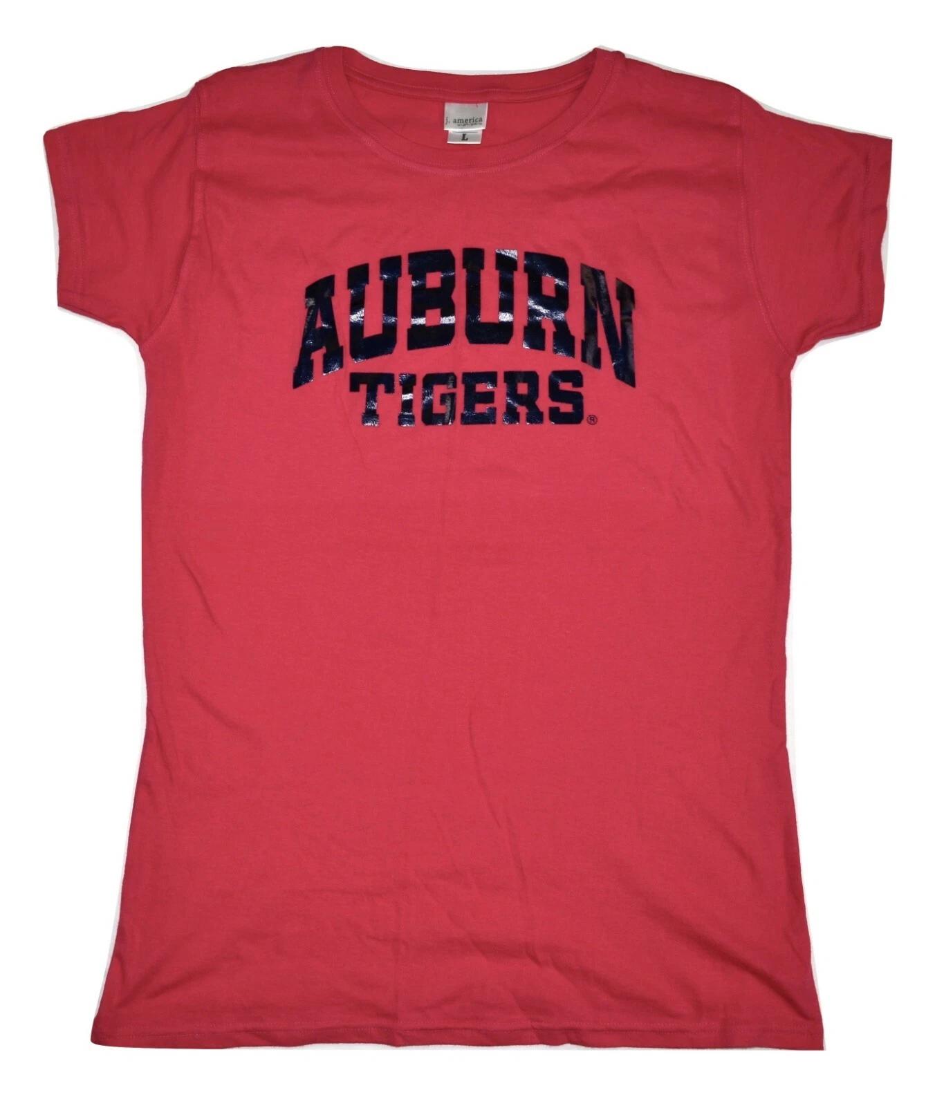 J. America Womens Auburn Tigers Shirt New Large 4XL