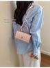 Luxury Crocodile Pattern Crossbody Bag - Chic Underarm Handbag for Women
