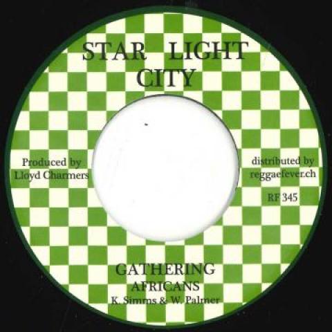 

7inch Record AFRICANS - Gathering / Version RF345 Star Light City 2021 Europe Reggae, Ska & Dub Used