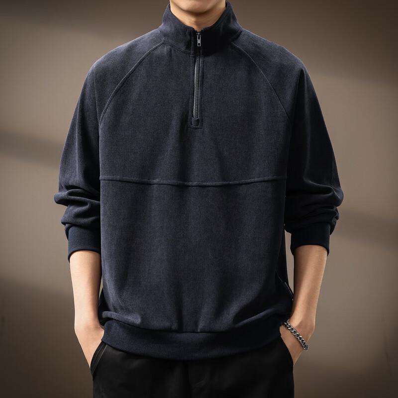 

Guise Heavyweight Half-Zip Stand Collar Sweatshirt M
