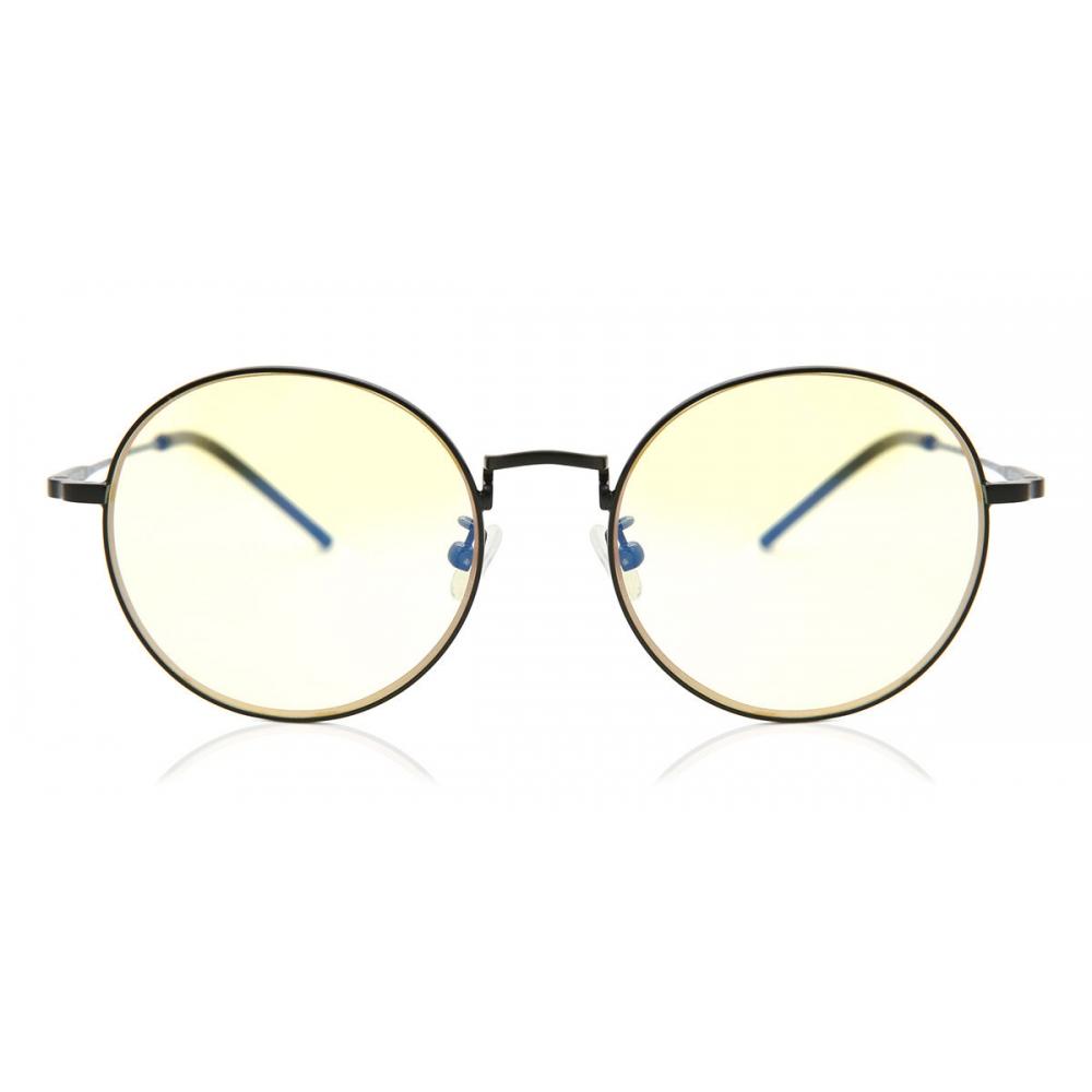 Gunnar Ellipse Blue Light Block Ell 00101 Unisex Eyeglasses Black/51-18-145
