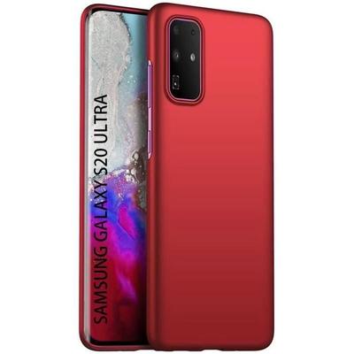 Hülle für Samsung S20 Ultra (6.9") Bequem Kratzfest einfarbig Rot
