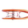 Stainless Flexible Active Pulley Sideplate Single Sheave Pulley 360degree Wwivel for Rock Climbing Hauling Gear 28KN