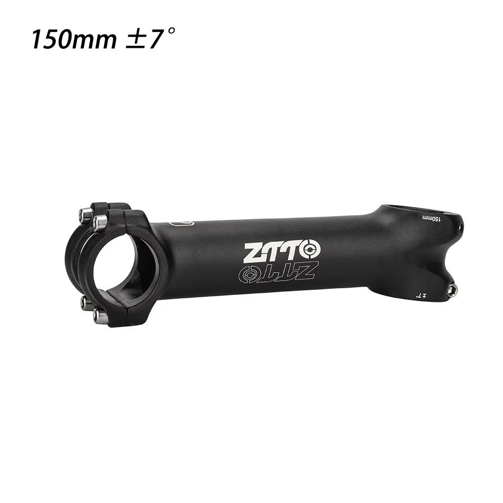 Aluminum Alloy Long Stem Handlebar Riser 31.8mm Clamp Diameter Handlebar Extension Stem MTB 31.8x150mm stem 7