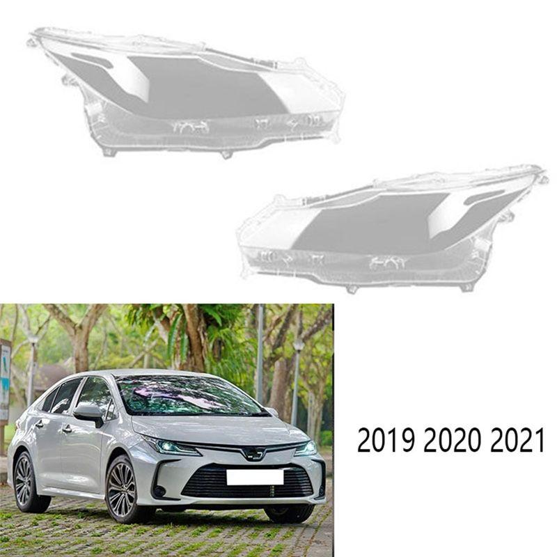 Front Right Headlight Cover Headlight Mask Head Light Lamp Shell For Toyota Corolla 2019 2020 2025 Replacement Accessories