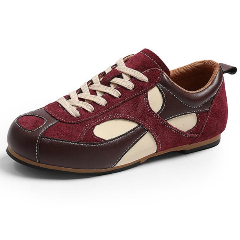 Fashion New Spring Women Ballet Flats Fashion Elegant Round Toe Cross Strap Shoes Ladies Comfort Street Style Soft Sole Ballerinas Shoes