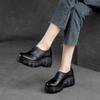 GKTINOO Handmade Women's Platform Shoes For Women Genuine Leather Footwear Woman Vintage Soft Comfort Wedges Breathable Pumps