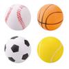 Kaiser Sports Ball Set Tennis of (4 Types) KW-554AM Soccer, Baseball, Basketball, (1 Each)