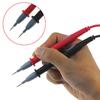 Pt1003 Multimeter-Messleitungen, Universalkabel, 20 A, weicher Silikondraht, Nadelspitze, Tester, Sondendraht, Stiftkabel