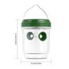 Lot de 2 Pièges à Mouche, Guêpes et Moustique - SURENHAP - Attrape Anti-Insectes - Efficace et écologique