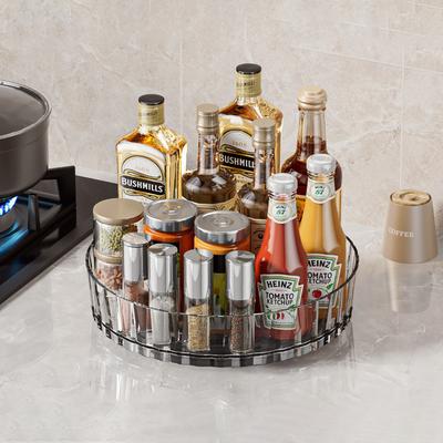 Rotating Spice Rack For Home Kitchens Multi-Functional Storage Tray For Seasoning Bottles And Jars, And Cosmetics