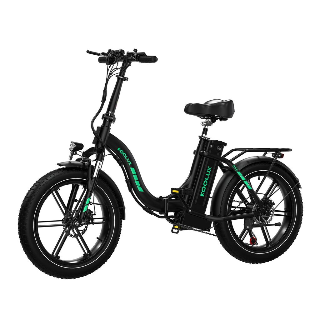 KOOLUX BK6S 4.0 Bicicletă electrică de oraș pentru exterior 36V15Ah Baterie 500W Motor e-Bike 20*4.0 inch Anvelopă lată Adult Pliabilă Bicicletă electrică
