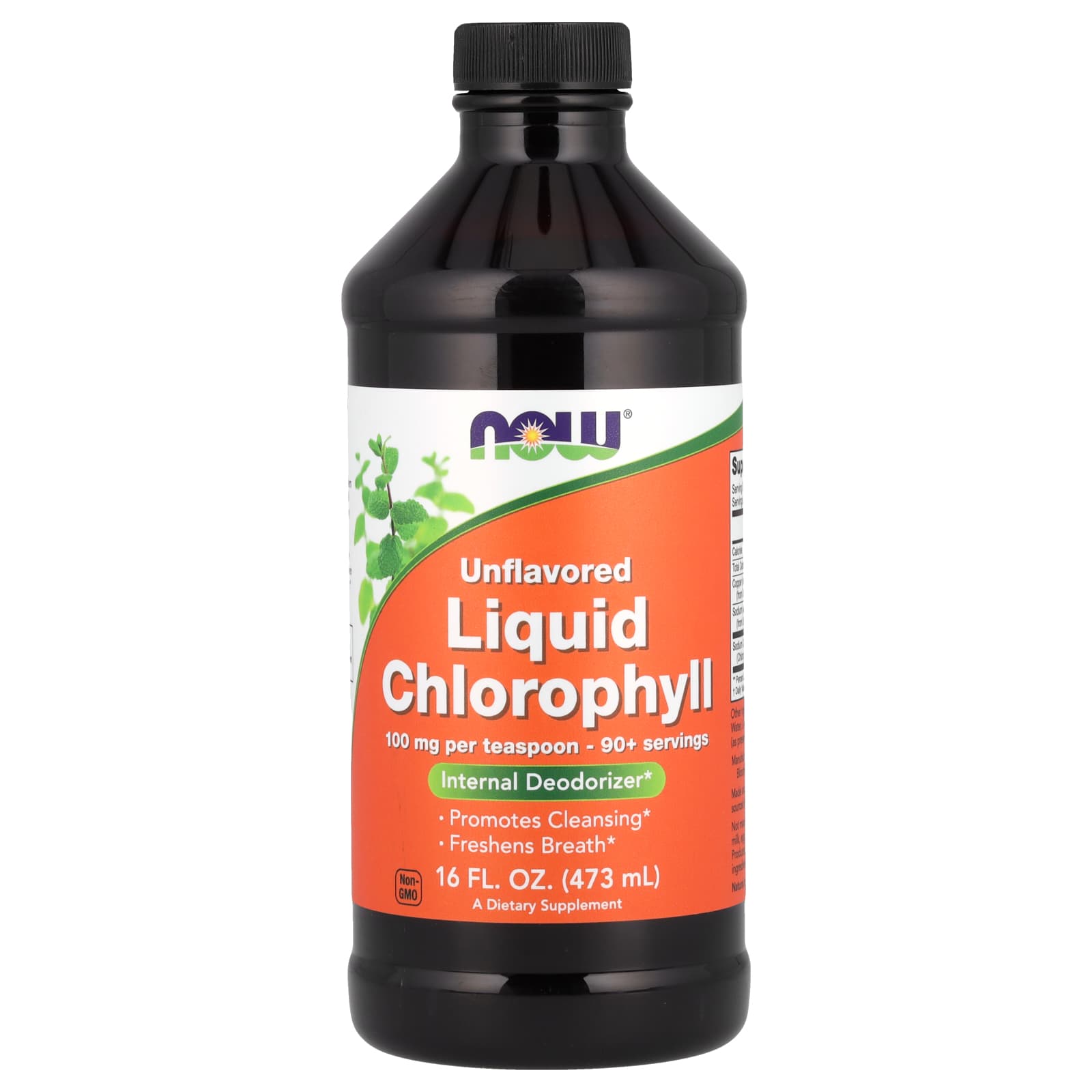 

Liquid Chlorophyll, Unflavored, 473 mL (16 Fl Oz)