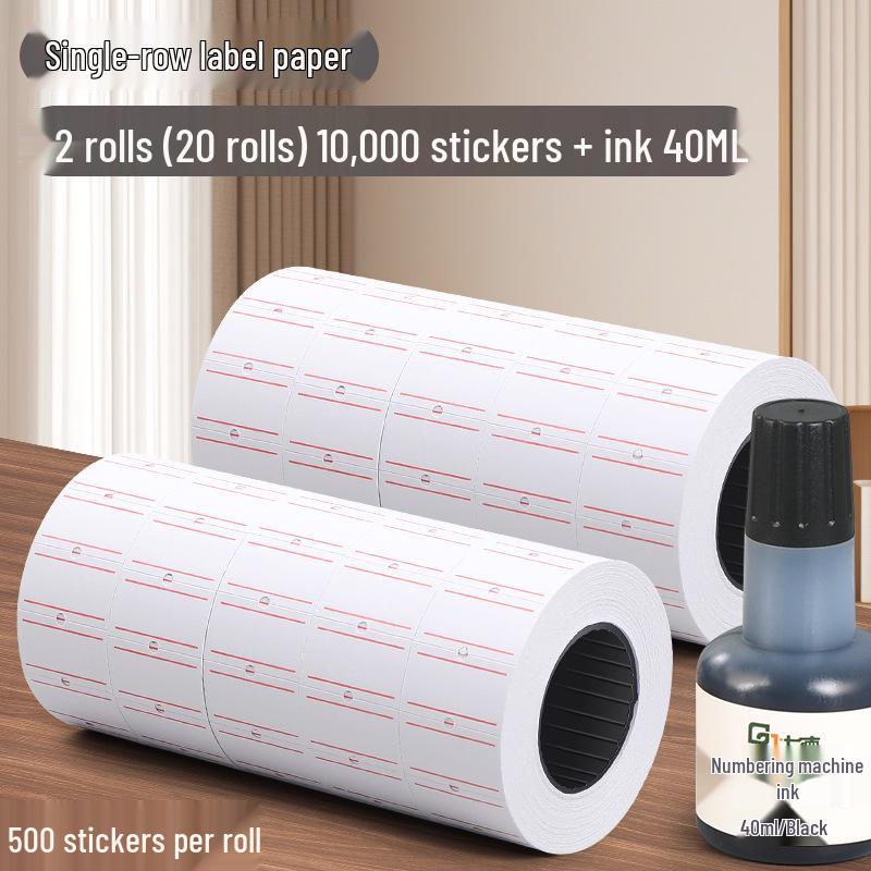 Supermarket Price Tag Paper Label Machine for Shelves
