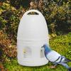 3L/5L Bird Water Drinker Parrot Parakeet Pigeon Duck Dove Water Dispenser Automatic Feeder with Hanging Handle Bird Pot