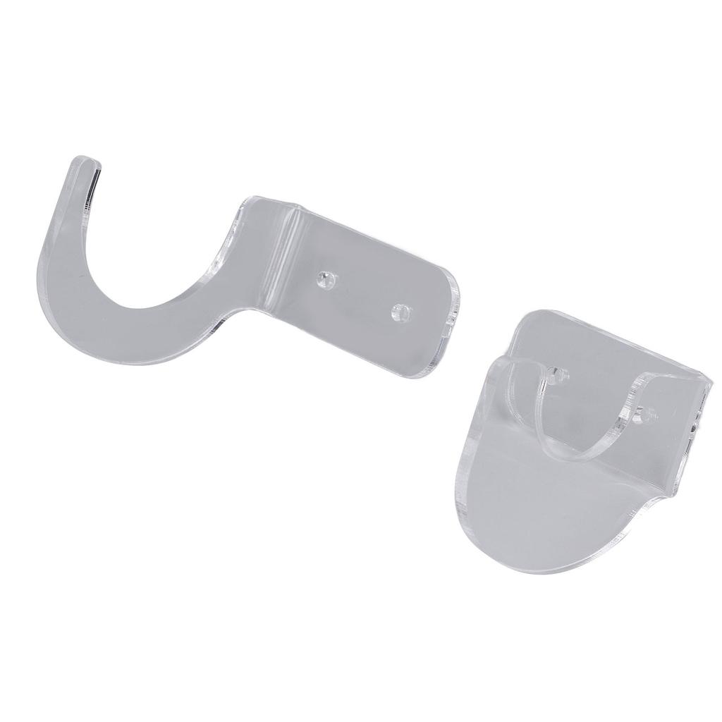 2Pack Wall Mount Sword Display Hanger Hanging Acrylic Holder Rack   for