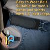 Buckle Free Waist Belts Men's Ultra-soft No Buckle Elastic Belts Fashion Comfortable Stylish Belt Loop Buckle-Free Belt Unisex