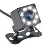 8LED Car Universal HD Backup Night Vision Parking Rear View Camera