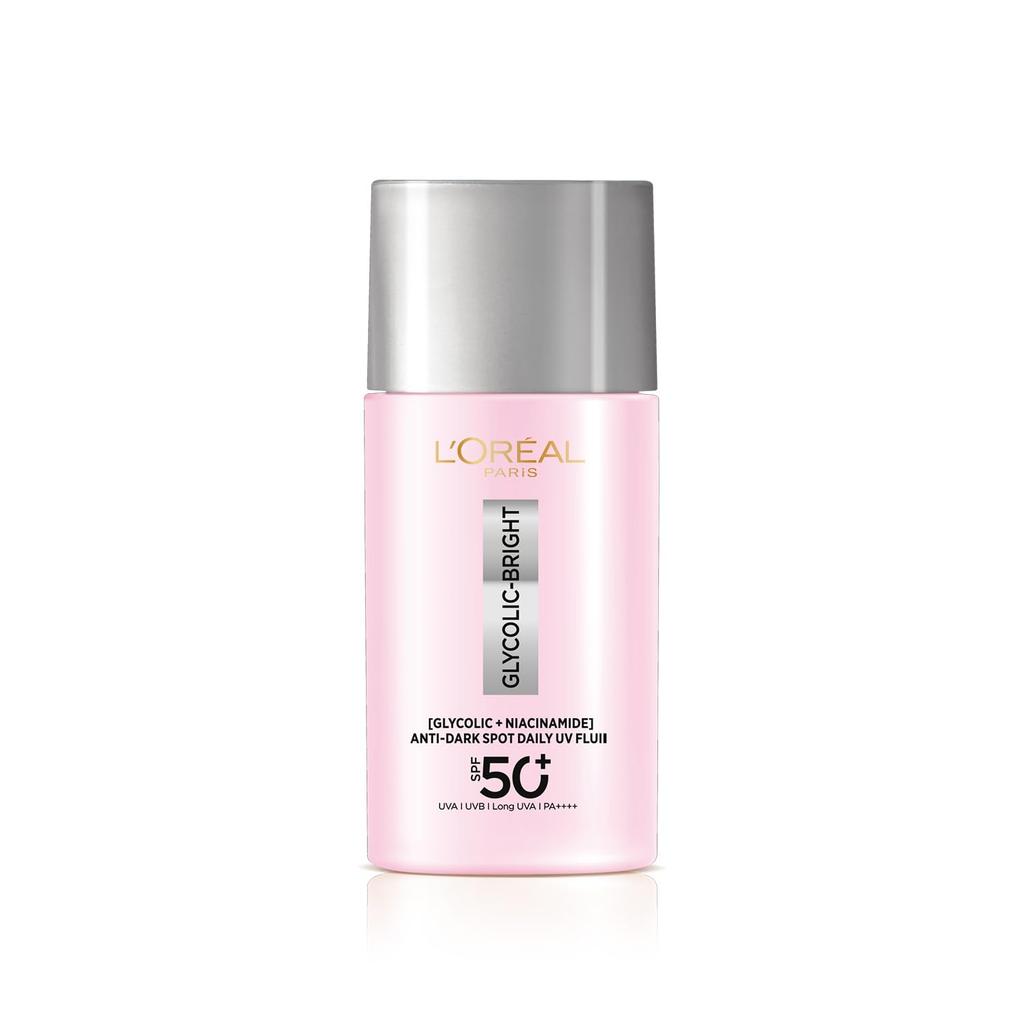 L'Oréal Paris Glycolic Bright UV Fluid SPF 50+ PA++++, 50ml