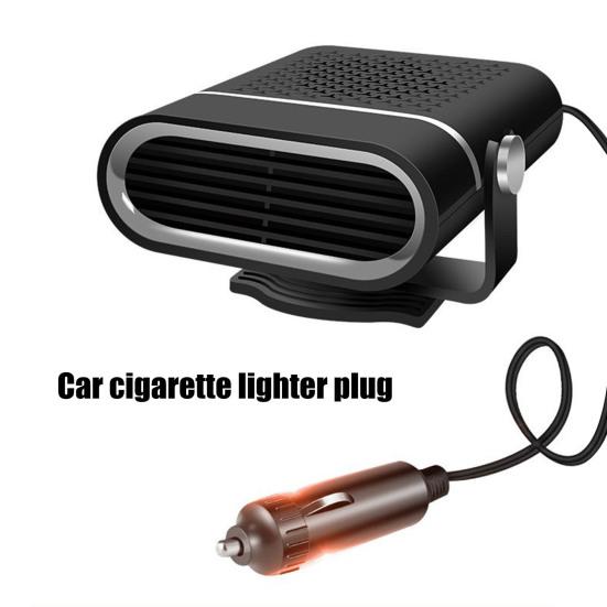 Elektrischer Autoheizlüfter 12V/24V 2-in-1 Autoheizung und Lüfter Tragbarer Windschutzscheiben-Enteisungslüfter für LKW SUV PKW