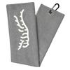 Microfiber Fabric Waffles Pattern Golf Towels Sports Fishing Golf Bag Towel Strong Water Absorption Towel for Men Women