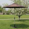 2.7m Outdoor Folding Sunshade Umbrella