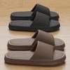 Bestellen Sie eine Nummer größer Sommer-Hausschuhe Flip-Flops Mann Indoor Home Frau Schuhe EVA weiche Sohle Hausschuhe Dusche Home Slides Paar rutschfeste Casual Sandalen