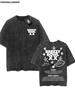 T-shirt Chris Brown Tag Breezy Bowl XX Tour T-shirt Oversize Lavata Vintage Cotone Hiphop Streetwear CB