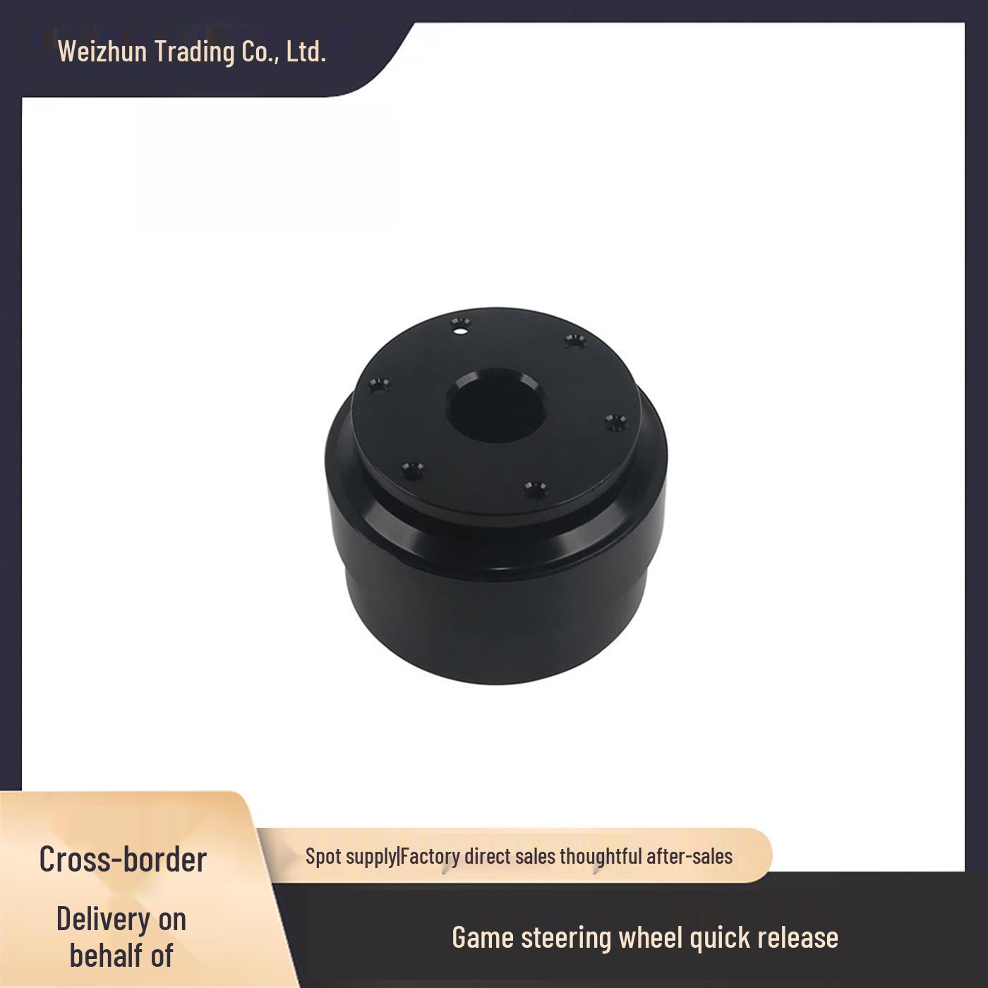 

Moza Racing Simulator Quick Release Steering Wheel Adapter for Direct Drive Base