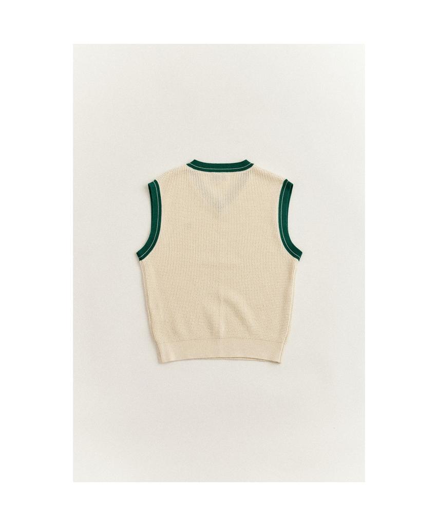 Henry Cottons [British Sporting Club] Crochet Vest_Abwam25701Ivx