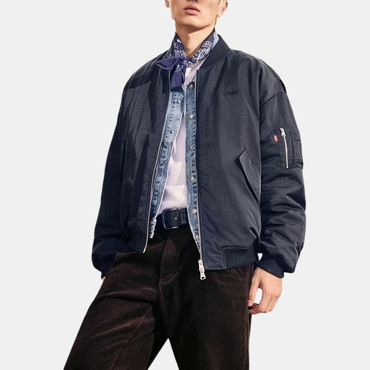 Kurtka męska Levis American Casual Loose Workwear Pilot na zamek długi rękaw 005MX-0001