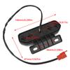 Motorcross Rear Lights LED Motorcycle Brake Light Tail Light Motorbike Stop Turn TailLight Dirt Pit Bike ATV Parts 12V