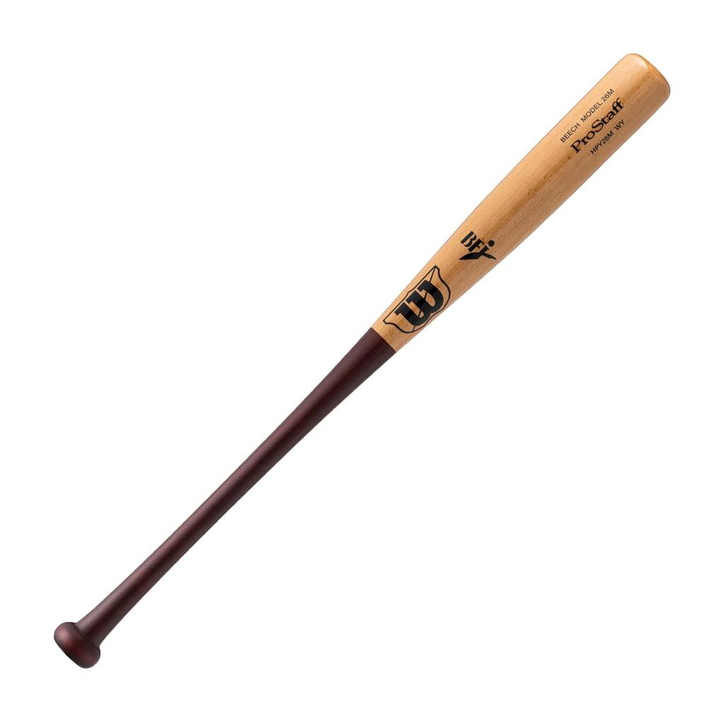 Wilson ProStaff Beech 26M Hardwood 8588 Bat, Redwood/Natural, (WBW20130108588/HPY26M)