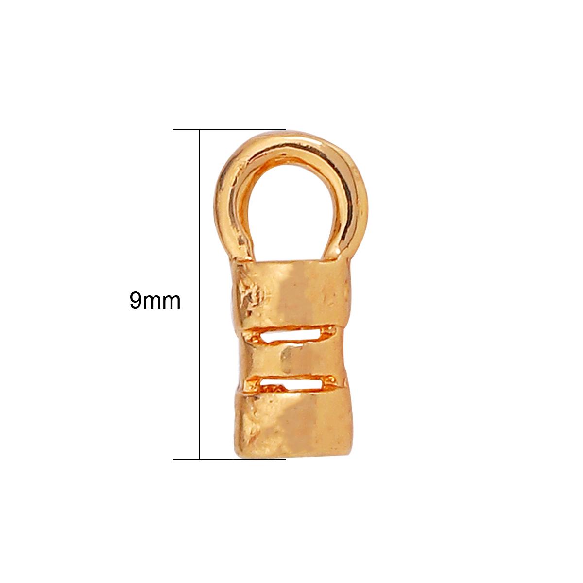 

2 шт. медная пряжка безопасная цепочка веревка для DIY ожерелье браслет ювелирные изделия аксессуары для изготовления принадлежностей ручной работы 9mm 2pcs