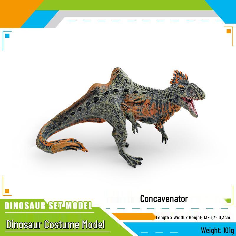 Cross-Border Children s Cognitive Dinosaur Model: Thunder Dragon, Bird Dragon, Mosasaurus, Kunka, Raptor, Jurassic Animal Ornament.