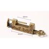 1pc Mini Creative Practical Magpie Pattern Small Lock Old Box Padlock Horizontal Retro Lock Vintage Furniture Ornaments Box Lock